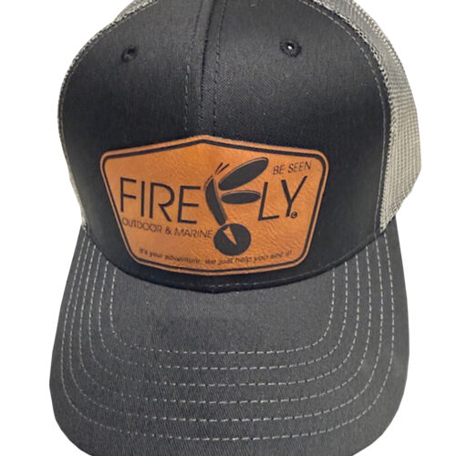 Firefly Marine Cap Black and Gray